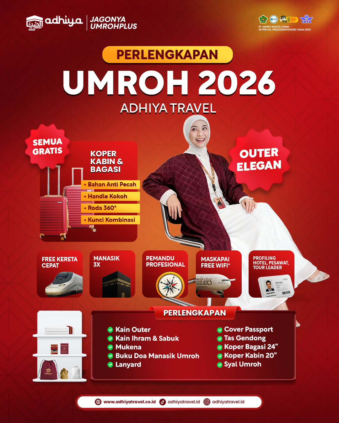 Apa Saja yang Didapat Jamaah Sebelum Berangkat Umroh Bersama Adhiya?